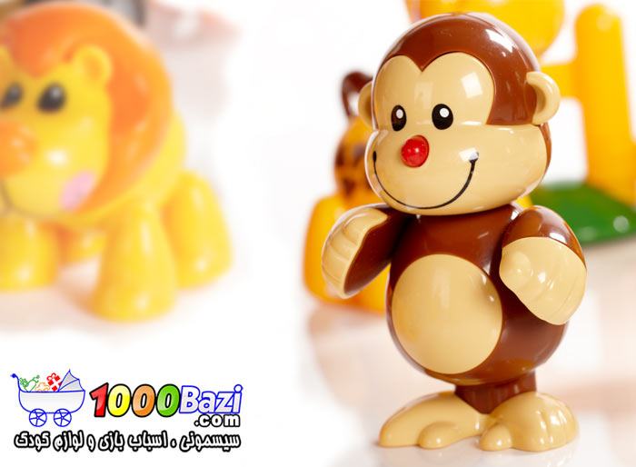 اسباب بازی نوزاد کودک میمون تولو Tolo