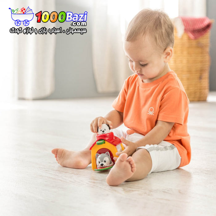 اسباب بازی نوزاد کودک پاپی جهشی تولو Tolo