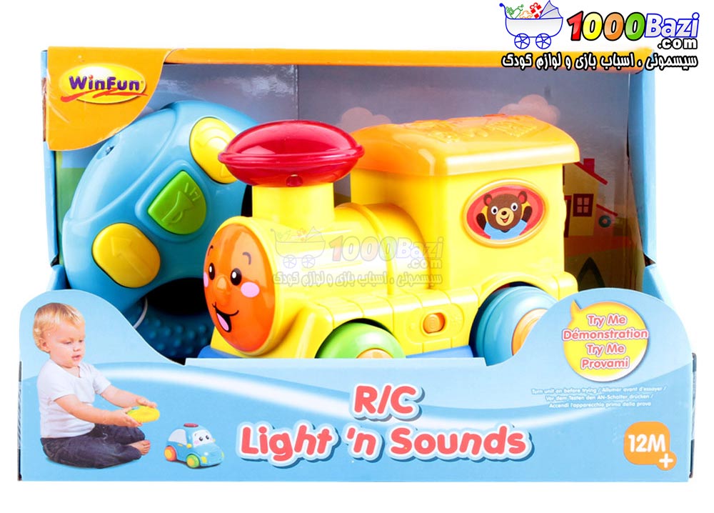 اسباب بازی قطار کنترلی موزیکال کودک Winfun