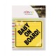 تابلو هشدار کودک در ماشین (Baby On Board) نینو Ninno