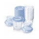 ظروف درب دار ذخیره شیر مادر و موادغذایی 10عددی Philips Avent