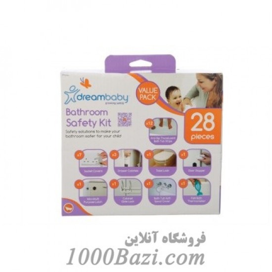 لوازم ایمنی حمام برای کودک (28 قطعه) Dreambaby