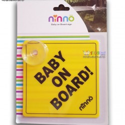 تابلو هشدار کودک در ماشین (Baby On Board) نینو Ninno