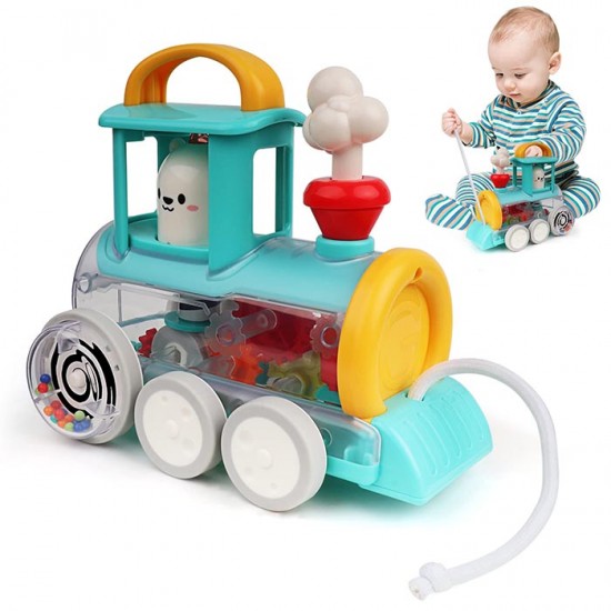 اسباب بازی قطار چرخ دنده هولی تویز Hola Toys