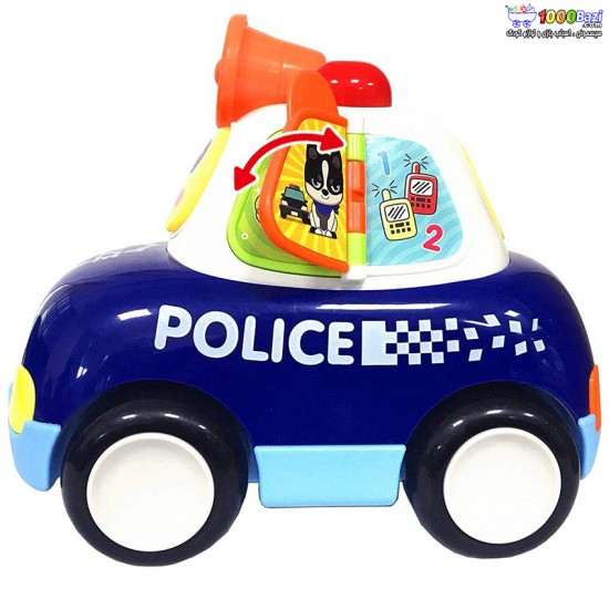 ماشین پلیس هویلی تویز Huile Toys