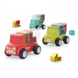 اسباب بازی کامیون پازلی هولی تویز Huile Toys