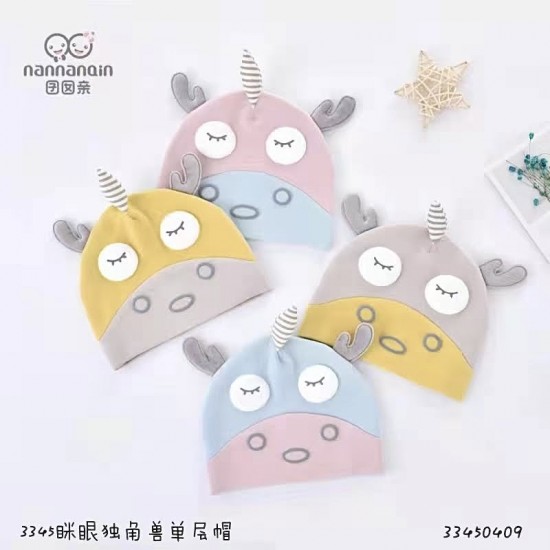 کلاه نوزادی طرح سه منگوله nannanqin