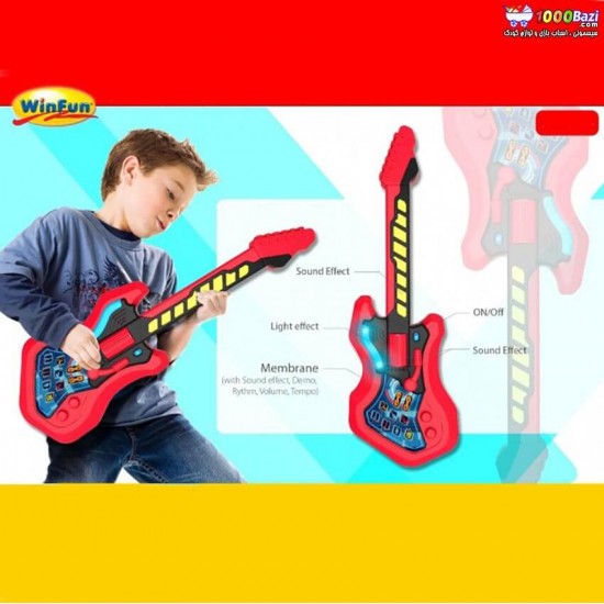 گیتار راک قرمز وین فان WINFUN
