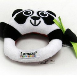 اسباب بازی لاماز جغجغه پولیشی مدل خرس پاندا Lamaze