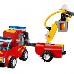 لگو سری Juniors مدل Fire Patrol Suitcase LEGO
