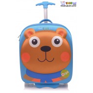 کیف چمدانی چرخدار طرح خرس oops
