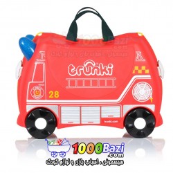 چمدان و اسباب بازی چرخدار کودک طرح آتش نشانی Trunki