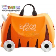 چمدان و اسباب بازی چرخدار کودک طرح ببر نارنجی Trunki