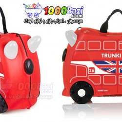 چمدان و اسباب بازی چرخدار کودک طرح اتوبوس Trunki