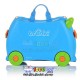 چمدان و اسباب بازی چرخدار کودک آبی Trunki